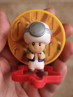 Nintendo Super Mario Toad collectible figure