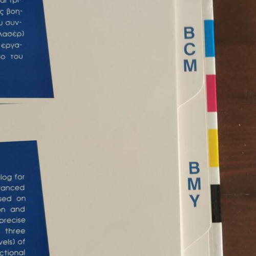 CMYK Color Guide like new, professional printing tool