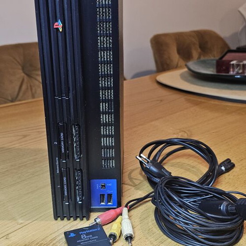 Sony PlayStation 2 Fat console, black