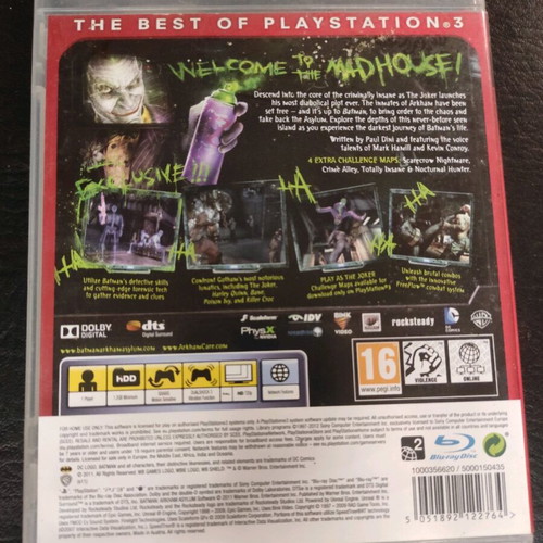 Batman for Sony in excellent condition