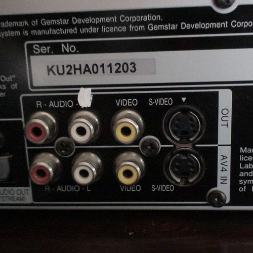 Panasonic DMR-E30EG DVD recorder and player defective, used