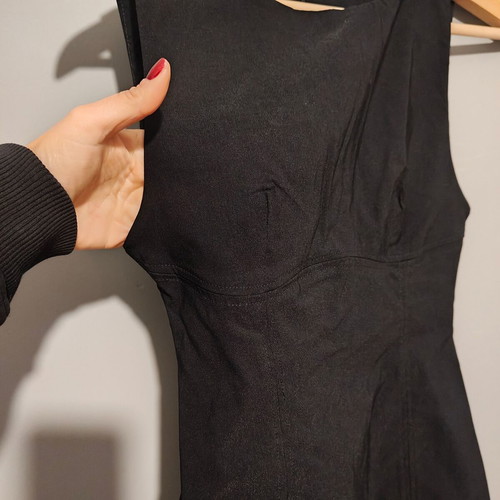 Mini dress black tight Bershka new, size S