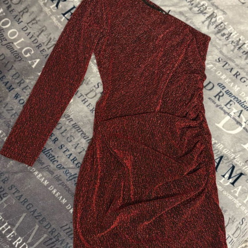 Love Me Apparel red evening dress new size M