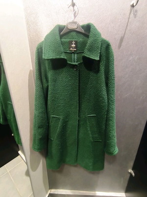 Innocent green coat used size M-L