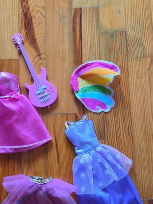 Barbie doll dresses set