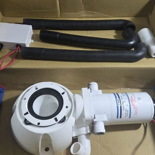 TMC 12V Kit for Electric Boat Toilet Conversion like new