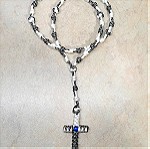  Paracord rosary. Ροζαριο σε διάφορα χρώματα της επιλογής σας!