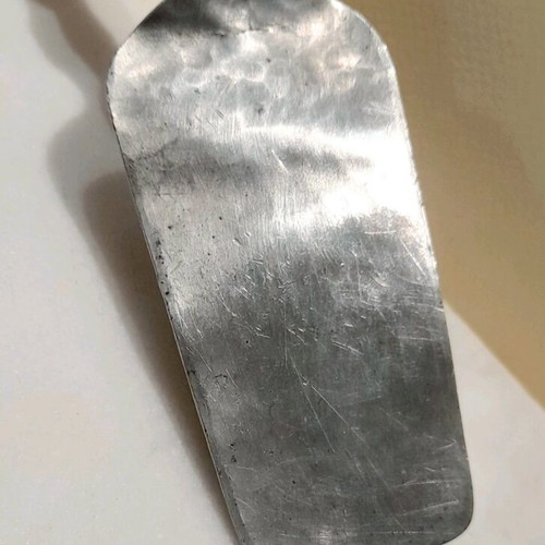 Collectible tin spatula like new, Scandinavian art 1950s