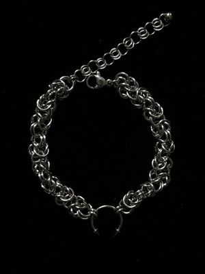 Handmade Chainmail Bracelet Silver Stainless Steel New