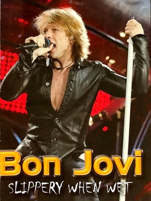 Bon Jovi Slippery When Wet DVD μεταχειρισμένο, ροκ