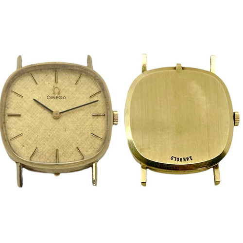 Omega winding watch gold 14 karat used