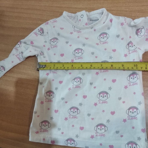 Girls' T-shirts used, pack of 5 for ages 2-3 years