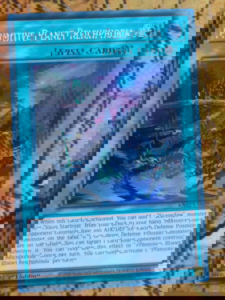 Primitive Planet Reichphobia (Super Rare, Yugioh)