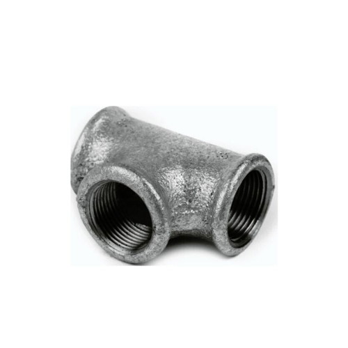 Galvanized tee for metal pipes new