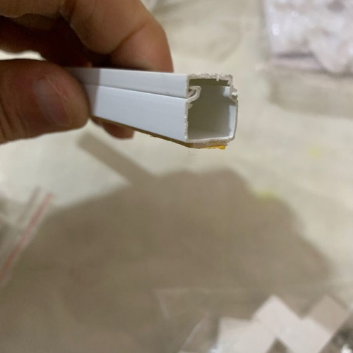 Cable channel accessories like new, compatible with 12mm channel