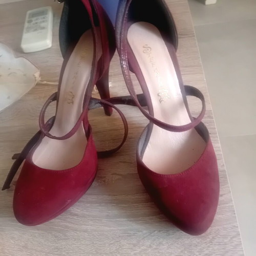 Sante suede pumps size 37 used, 1+1 gift set