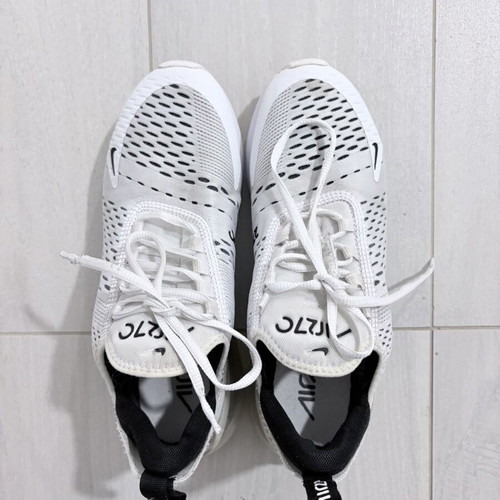 Nike Airmax sport shoes, size 38, black and white