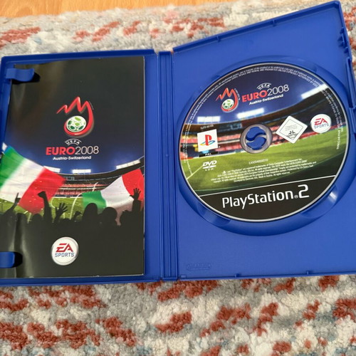 UEFA Euro 2008 PlayStation 2 used with Italian cover