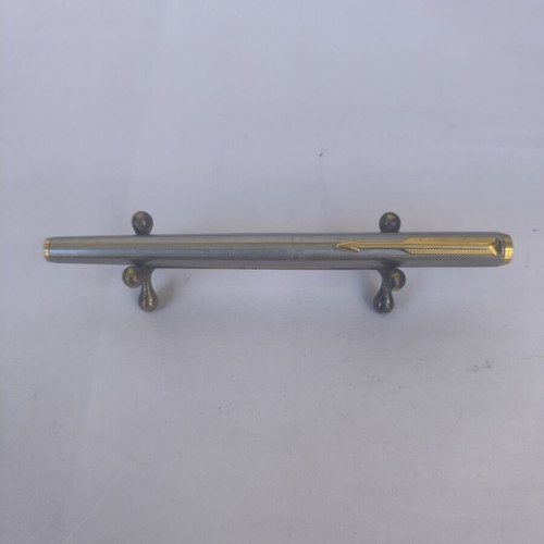 Parker pen used, stainless steel, made in France