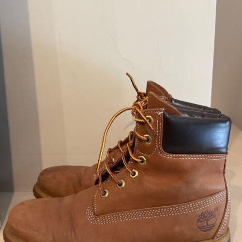 Timberland boots used brown size 38 leather