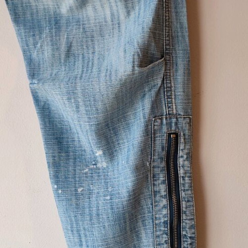 Raw Oxygen cargo jeans used, with zippers and side pockets