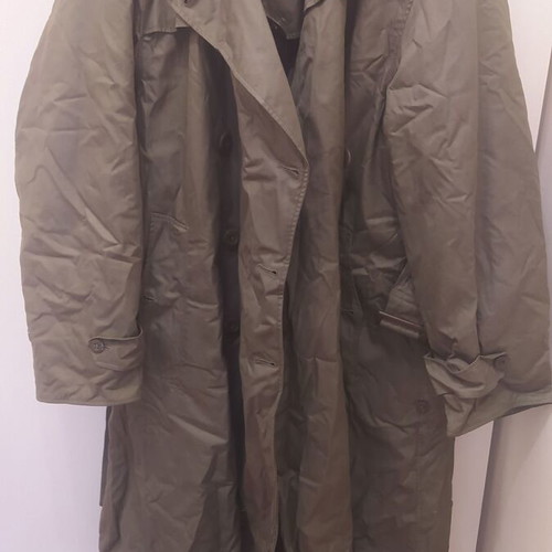 U.S. Army Officer's Coat with Removable Lining like new, olive color