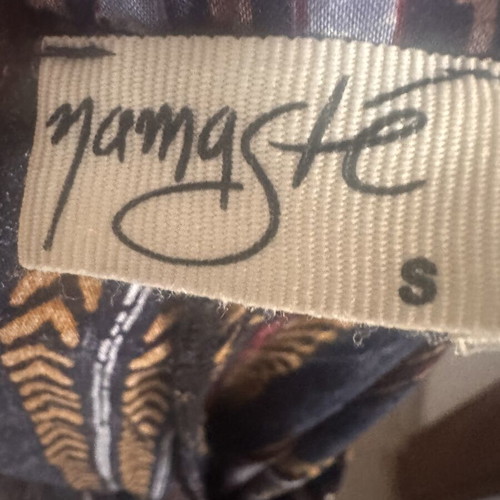 Namaste Wide Airy Pants Like New, Blue, Size S 36 8