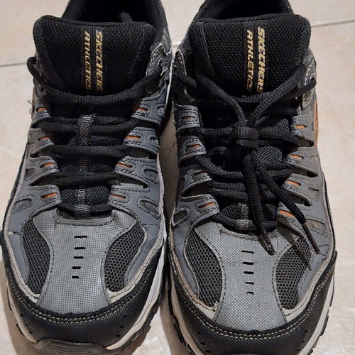 Skechers After Burn M. Fit sneakers with memory foam, size 43, wide fit
