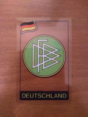 Πλαστική διάφανη κάρτα Panini Football Superstars 1984 Γερμανία