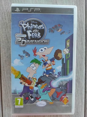 Phineas And Ferb 2nd Dimension PSP άριστη κατάσταση