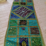 Indian embroidered runner new