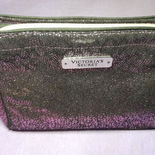 Victoria Secret clutch bag used, purple