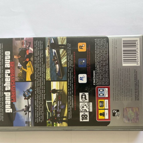 Grand Theft Auto PSP game like new with manuals and map