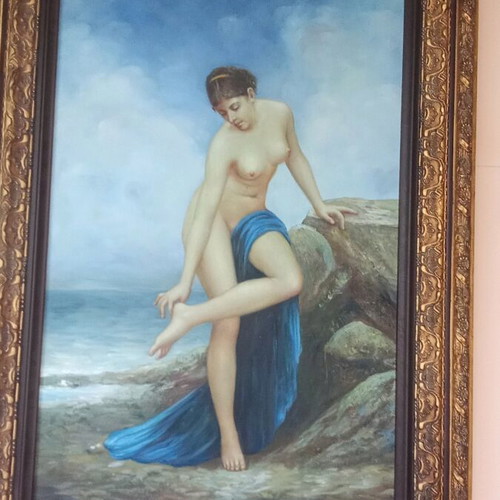 Oil painting on canvas 1.16x0.83 m