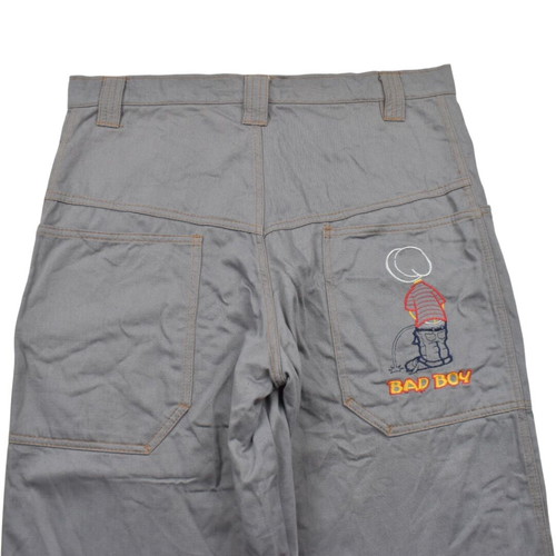 Vintage y2k Baggy Denim Shorts Grey Rap Skate Style used