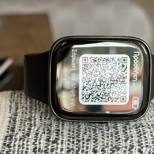 Xiaomi Redmi Watch 3 Active smartwatch like new, black with charging cable