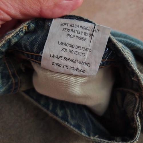 Fornarina vintage jeans size 28, like new, blue