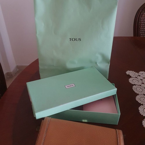 Tous leather women's wallet used beige