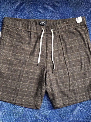 Billabong Layback Yarn Dye Shorts new, men's size M