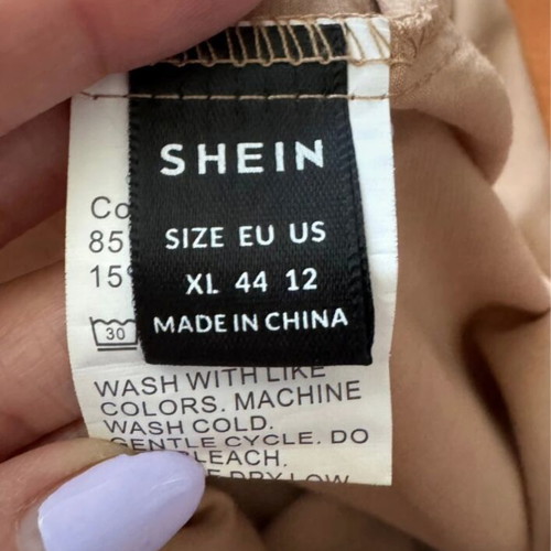 Shein beige summer dress like new