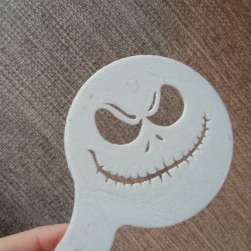 3D Printed Coffee Stencil Set PLA Material