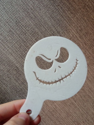 3D Printed Coffee Stencil Set PLA Material