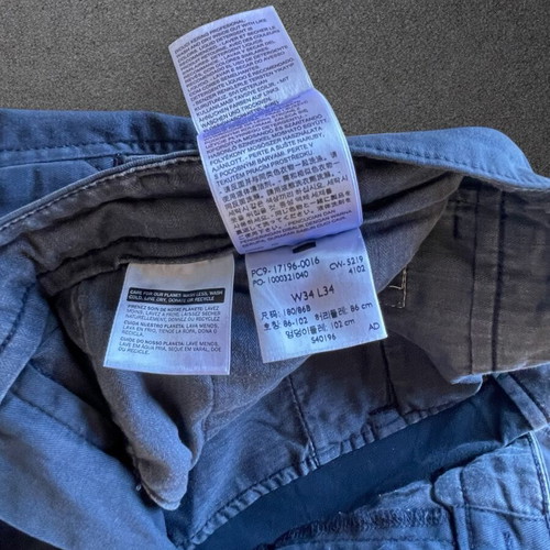 Levi's XX Chino Standard Taper Pants Navy washed, like new