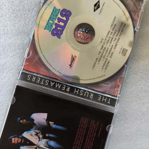 Rush 2112 The Rush Remasters CD like new, rock