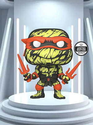 Funko Pop Teenage Mutant Ninja Turtles Raphael Royalty Limited Edition