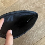 Max Factor evening bag like new, metallic texture