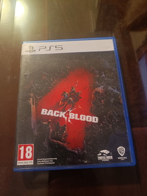 Back 4 Blood PlayStation 5 game like new