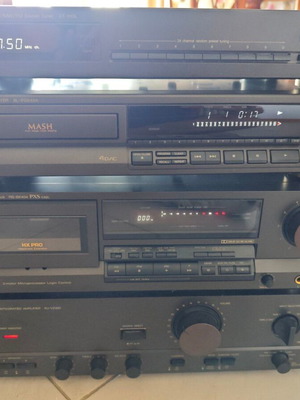 Technics Hi-Fi Stereo System SU-VZ320 with SL-PG540A, RS-BX404, ST-610L, SB-CS95 speakers like new