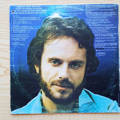 Jean-Luc Ponty Upon The Wings Of Music Vinyl Record Fusion Jazz Rock