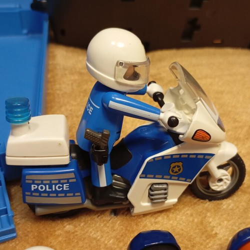 Playmobil police and coast guard collection used, 1990s sets